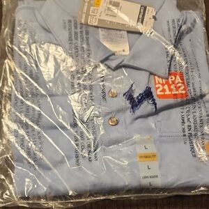 Mens CARHARTT FR long Sleeve Henley Size L